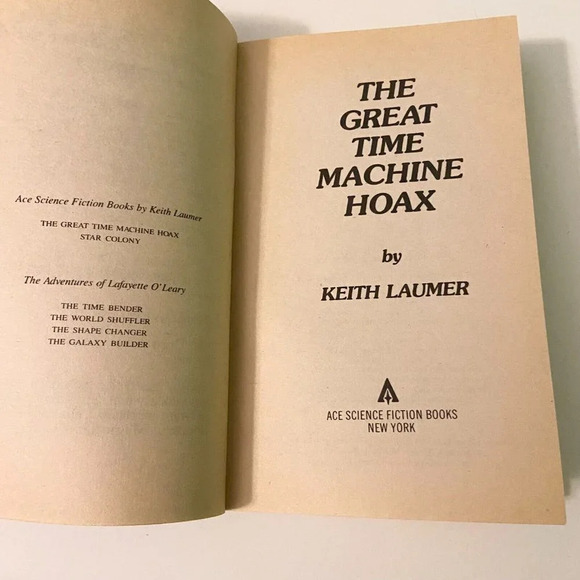 Vintage 1980s Lot of 3 Keith Laumer Books Infinite Cage Ultimax Man Time Machine - Picture 11 of 16